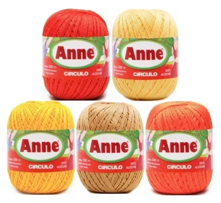 LINHA ANNE AMARELO/LARANJA